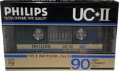 Cassette audio Philips 90min 2x45min UC2 position haute