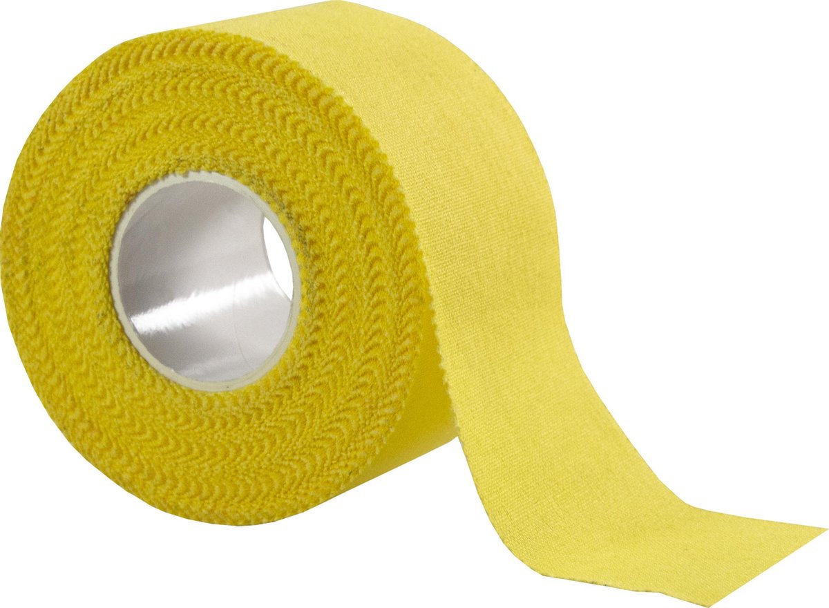 Sporttape Yellow - 3,8cm x 10m - Set van 2 - Spiertape - Tape