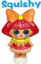 Squishy Figuurtje LOL Surprise Glitter Queen 15 cm | Squishies Sqeezy Squeezy Pop it Fidget | Speelgoed voor kinderen | Stressbal Anti-Stress |