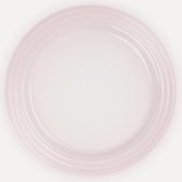 Le Creuset  4 Aardewerken kleine borden in Shell Pink 22cm