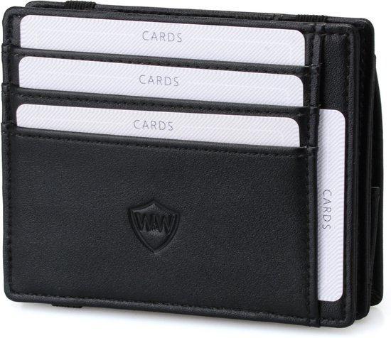 Master diploma Luidspreker Ongedaan maken Walle Wallet Magic Edition - Luxe Heren Portemonnee van Leer – RFID Wallet  voor mannen... | bol.com