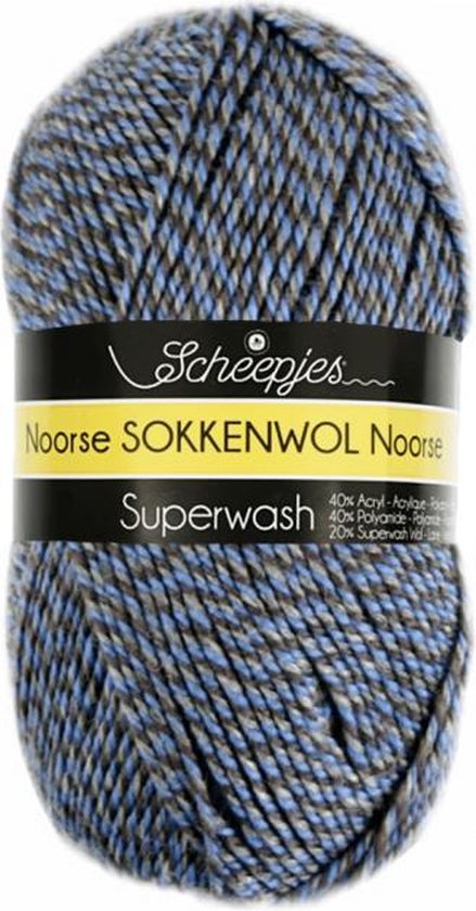 Scheepjes Noorse Sokkenwol Markoma Pakket 5 Bollen 6855