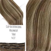 Clip In Extensions VOLUMESET 40cm 50gr #4/27 brown mix 3delig