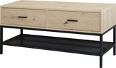 QUVIO TV Meubel / Tv-meubel / Tv dressoir / TV kast - incl. twee lades en legplank - 40 x 110 x 50 cm (lxbxh)