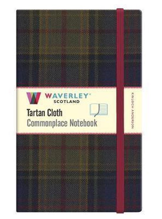 Foto: Kinloch anderson waverley scotland genuine tartan cloth commonplace notebook