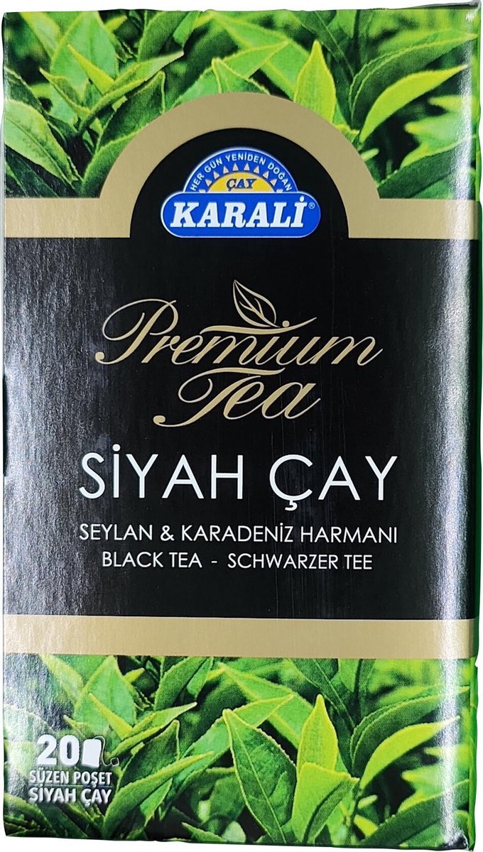 Karali - Premium Tea - Zwarte Thee - Black Tea - Siyah Çay - Karali