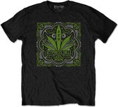 Cypress Hill Heren Tshirt -M- 420 Leaf Zwart