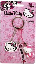 Hello Kitty | Pink Roses | Sleutelhanger