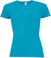 SOLS Dames/dames Sportief T-Shirt met korte mouwen (Aqua)