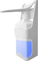Sanimedi - Zeepdispenser wandmontage - Elleboog dispenser - Ook geschikt voor alcohol - 1000 ML - Zeeppomp