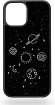 Planets of the galaxy Telefoonhoesje - Apple iPhone 12 / 12 Pro