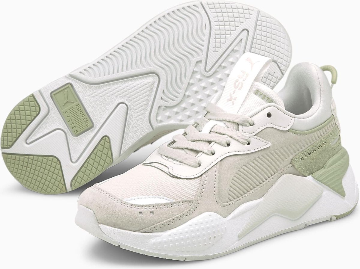 Puma Dames Lage sneakers Rs-x Reinvent Wn's - Beige - grijs/groen | bol