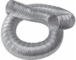 Nedco afvoerslang Semidec aluminium flexibel 102 mm x 3.0 m