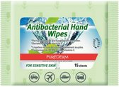 Purederm Antibacteriële Hand doekjes 15 stuks