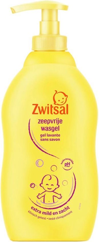 Zwitsal - Gel Lavant Sans Savon - 400 ml - Savon de bain bébé - Bio | bol