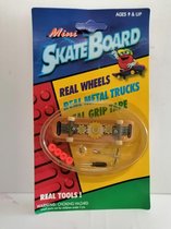 Mini finger skate board op kaart