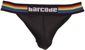 Barcode Berlin Pride Jockstrap Black - MAAT L - Heren Ondergoed - Jockstrap voor Man - Mannen Jock