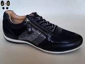 Helioform dames sneaker, H001 Donker Blauw, Maat 39