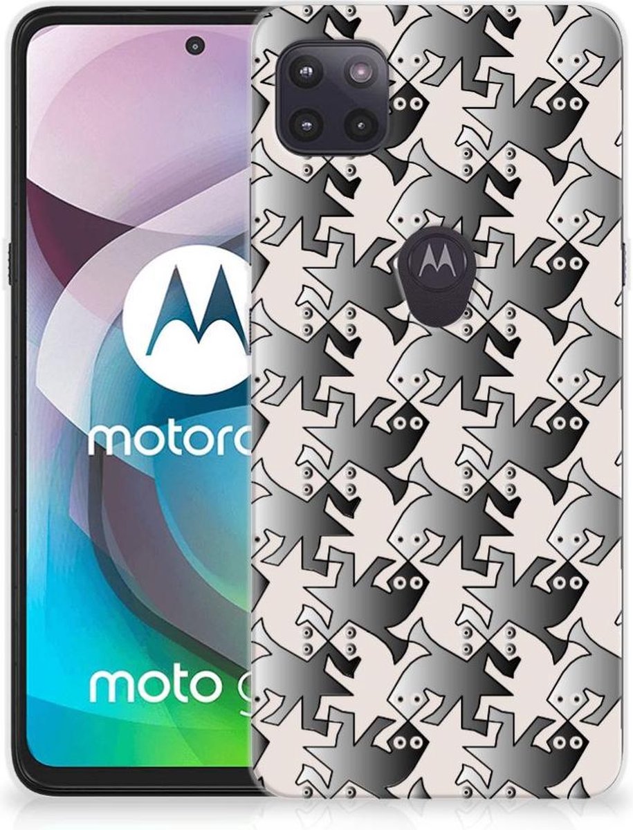 Motorola Moto G 5G TPU Hoesje Salamander Grey