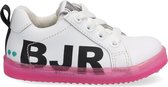 BunniesJR 221322-600 Meisjes Lage Sneakers - Wit - Leer - Veters