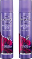 Andrelon Verleidelijk Kort Droog Shampoo Voordeelbox | 2 x 245 ml