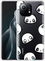 Xiaomi Mi 11 Hoesje Panda Emotions - Designed by Cazy