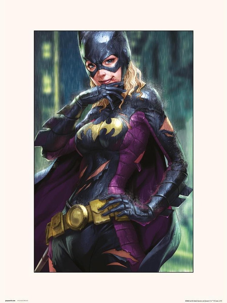 Grupo Erik DC UNIVERSE BATGIRL RAIN - Collector Print 30 x 40 cm