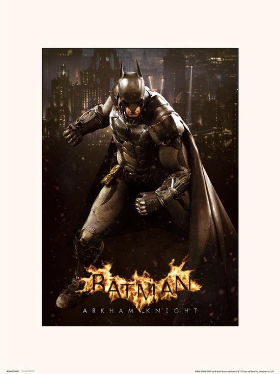 DC COMICS BATMAN ARKHAM KNIGHT - Collector Print 30 x 40 cm