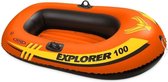 Intex 58329NP Explorer 100 1-Persoons Boot 147x84x36 cm - Speelgoed - Rubberboten/Opblaasboten