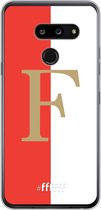 LG G8 ThinQ Hoesje Transparant TPU Case - Feyenoord - F