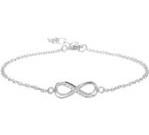 Nana Dames Armband Infinity Zirkonia 1,0 mm- 15,5 + 2,5 cm