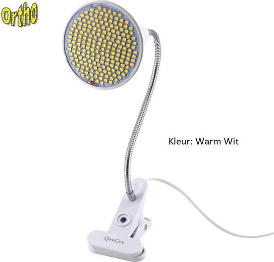 Ortho® - WW 200 LED Warm Wit Groeilamp - Bloeilamp - Kweeklamp - Grow light  - Groei... | bol.com