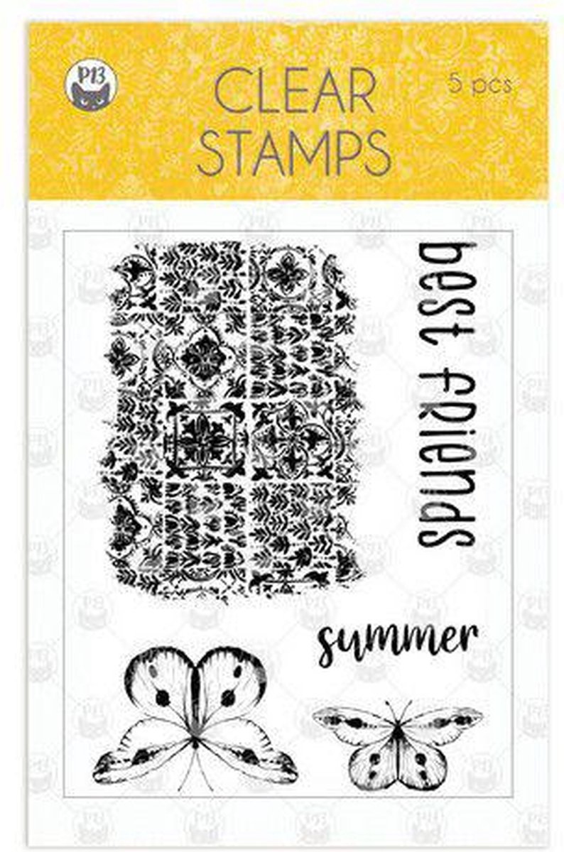 Piatek13 - Clear stamp set The Four Seasons - Summer P13-SUM-30