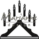 Marianne Design Craftable Mal Candle bridge CR1427