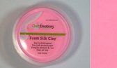 CraftEmotions Silk foam clay - roze 28gr Air dry