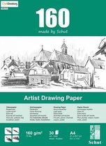 Schut Artist Drawing Paper  160 gram  A4 bloc a 30 vel