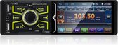 TechU™ Autoradio T94 Touchscreen – 1 Din met Afstandsbediening & Stuurwielbediening – 7 Kleuren LCD Display – Bluetooth – AUX – USB – SD – FM radio – Handsfree bellen – Ingang Acht