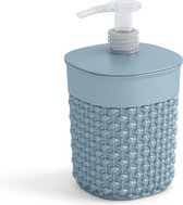 Kis Filo - Zeepdispenser - Misty Blue - D9xh16cm - (set van 2) En Yourkitchen E-kookboek - Heerlijke Smulrecepten