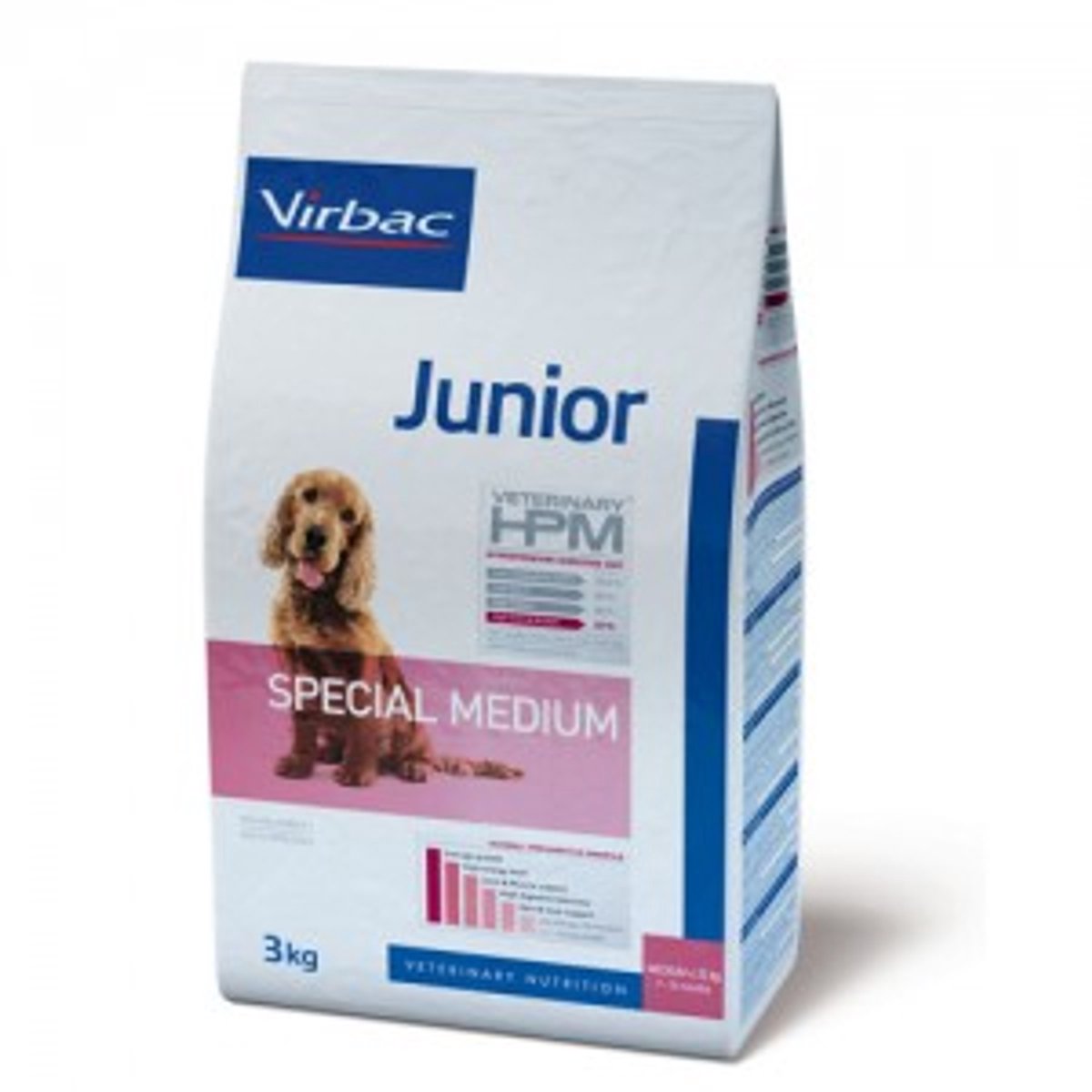 Virbac Virbac HPM Junior Dog special medium 3kg