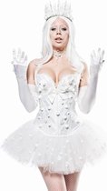 Mask Paradise Kostuum -XL- Snow Princess Wit