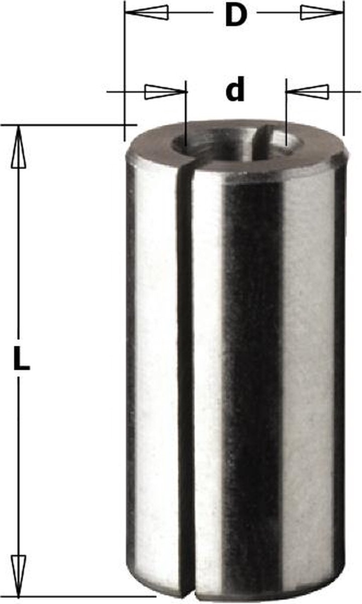 Reduceerbus Ø8-Ø10 mm.