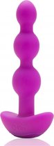 Triplet Anal Beads - Fuchsia