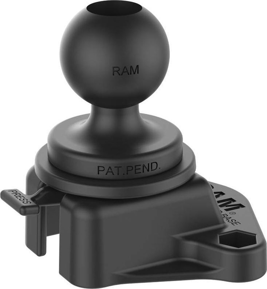 B-kogel Track-ball met schroefvaste basis RAP-B-304U-TRA1