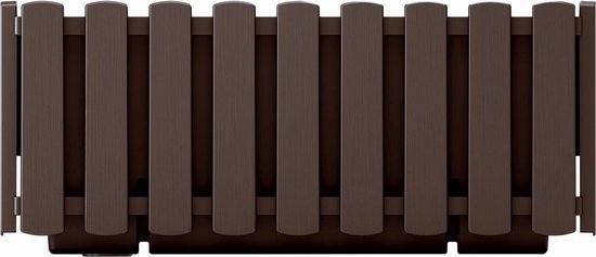 Fioriera Da Balcone Prosperplast Boardee Fencycase – Grigio Pietra – 58x18x16,2 Cm – Vaso Per Interni/Esterni