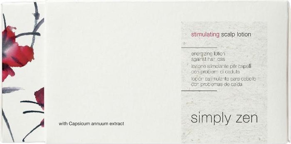 Bol.com Simply Zen stimulating scalp lotion 8 ampullen à 6 ml aanbieding