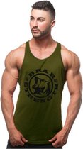 Tank top - fitness - bodybuilding - stringer - bear - medium - men