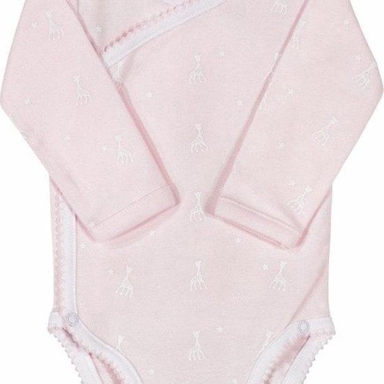 Sophie de giraf - overslag romper - roze - 3 Maanden - 60 cm van Sophie de Giraf. — afbeelding 2