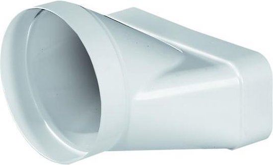 Luchtafvoer flow Overgangstuk rond naar recht 220x90 | bol