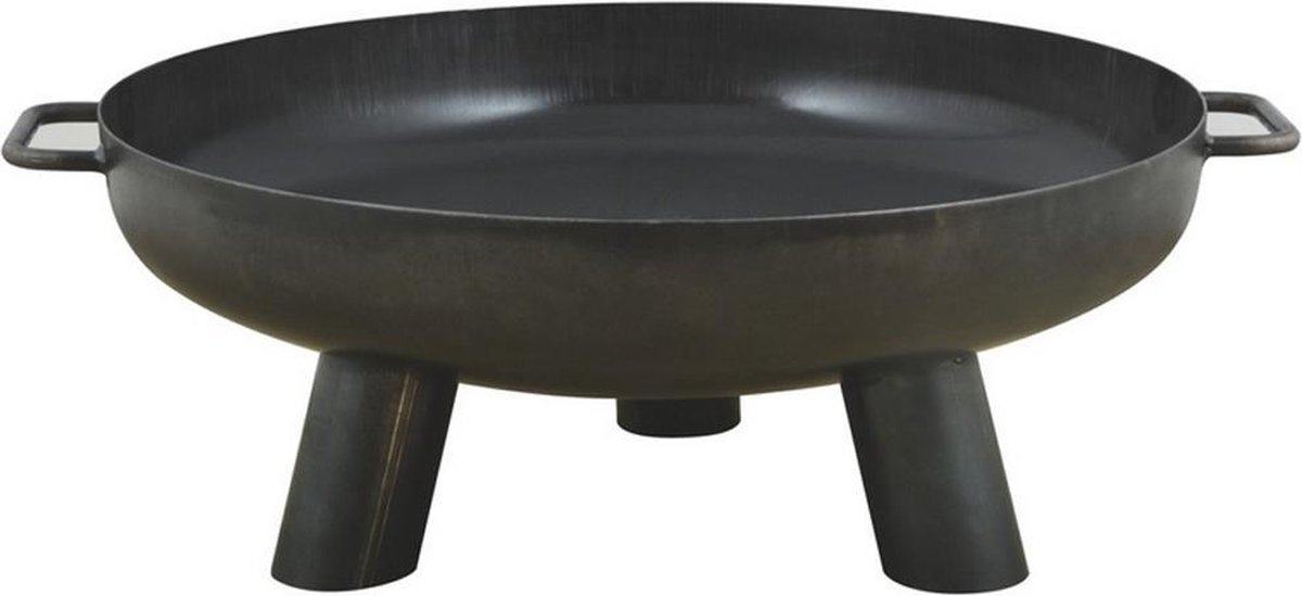 Esschert Design - Stalen Vuur Schaal 80 cm - Vuurschaal 80 cm - Staal - Zwart