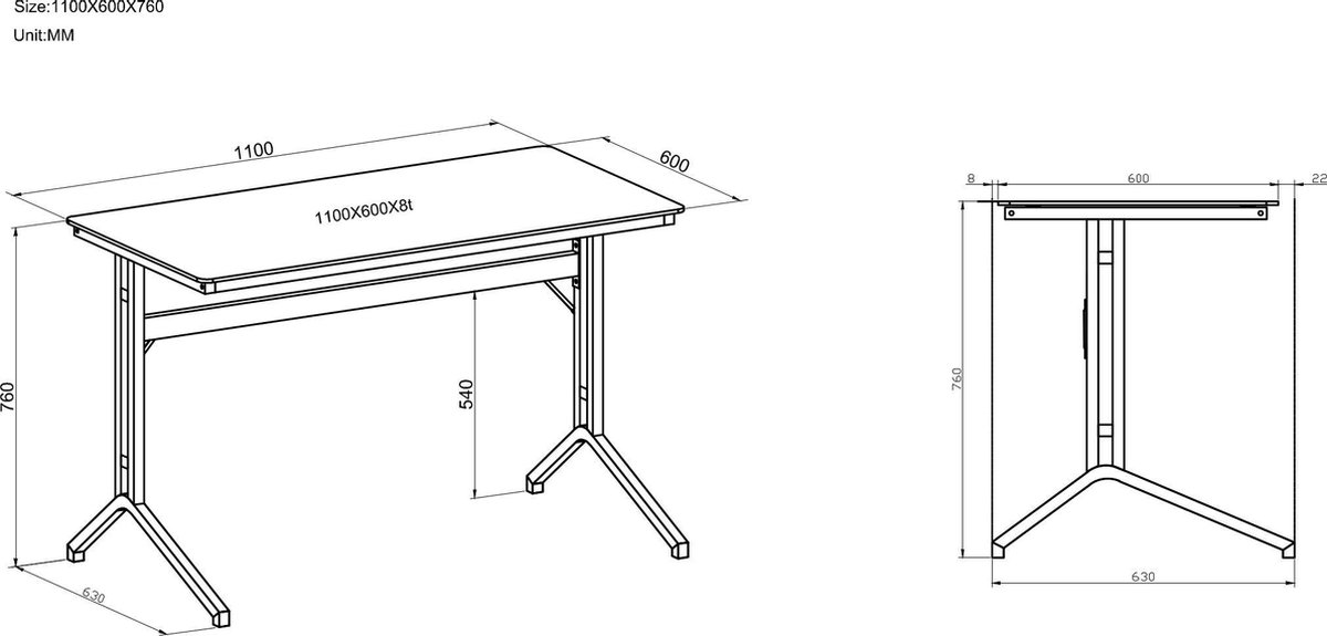 Piranha Furniture Piranha CAPELIN Bureau - afbeelding 3